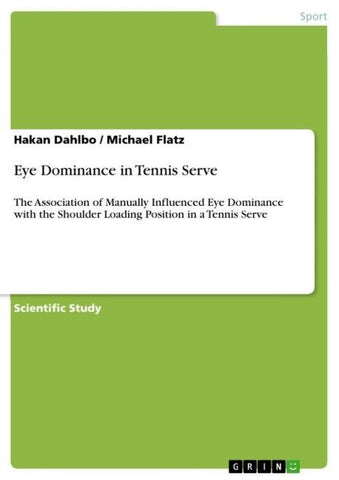 Eye Dominance in Tennis Serve