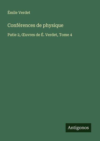 Conférences de physique