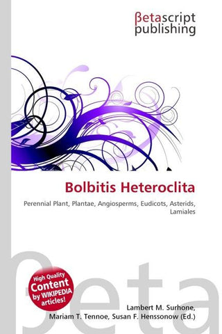 Bolbitis Heteroclita