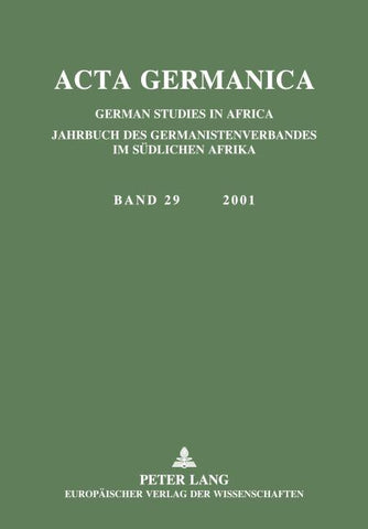 Acta Germanica