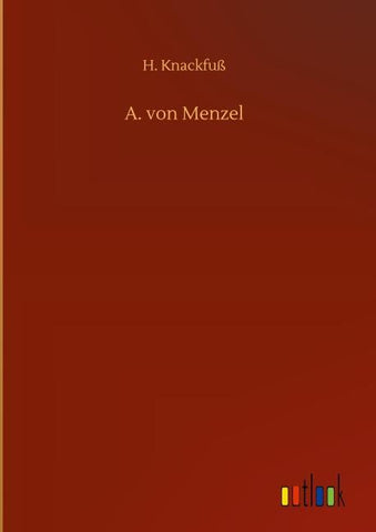 A. von Menzel