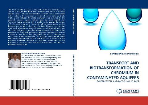 TRANSPORT AND BIOTRANSFORMATION OF CHROMIUM IN CONTAMINATED AQUIFERS