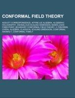 Conformal field theory
