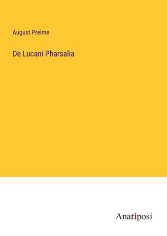 De Lucani Pharsalia