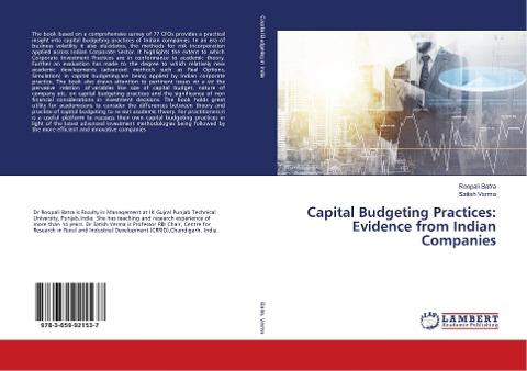 Capital Budgeting Practices: Evidence from Indian Companies