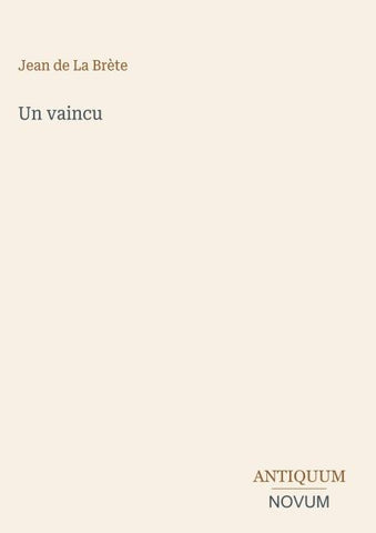 Un vaincu