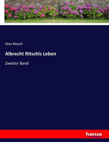 Albrecht Ritschls Leben