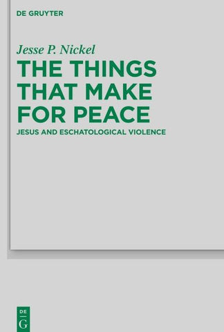 The Things that Make for Peace
