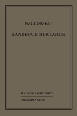Handbuch der Logik