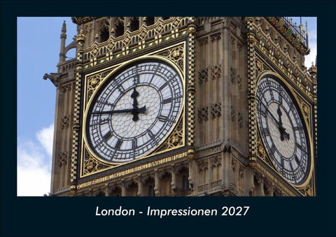 London - Impressionen 2027 Fotokalender DIN A4