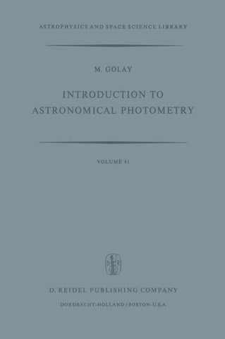 Introduction to Astronomical Photometry