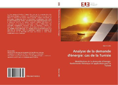 Analyse de la demande d'énergie: cas de la Tunisie