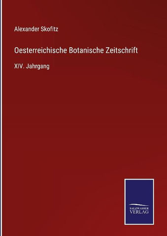 Oesterreichische Botanische Zeitschrift