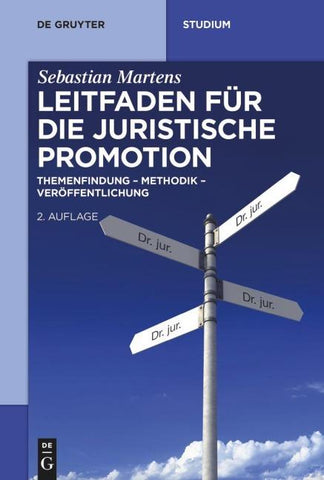Leitfaden für die juristische Promotion
