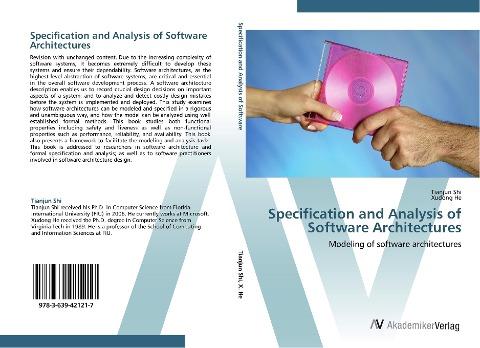 Specification and Analysis of Software Architectures