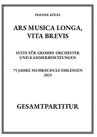 Ars musica longa, vita brevis