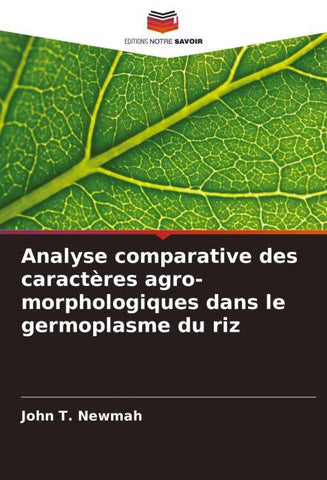 Analyse comparative des caractères agro-morphologiques dans le germoplasme du riz