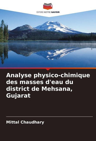 Analyse physico-chimique des masses d'eau du district de Mehsana, Gujarat
