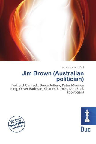 Jim Brown (Australian politician)