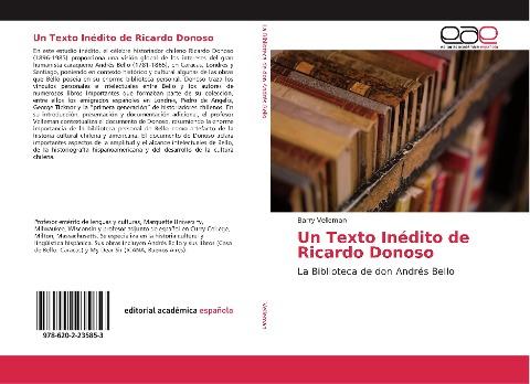 Un Texto Inédito de Ricardo Donoso