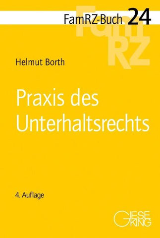Praxis des Unterhaltsrechts