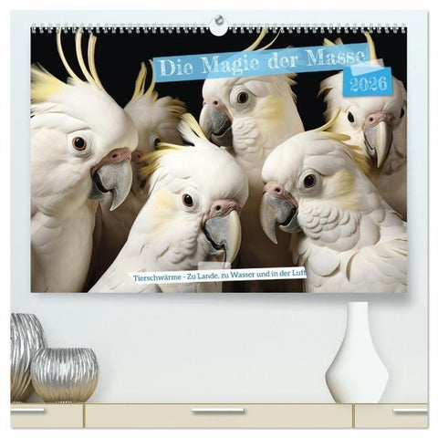 Die Magie der Masse (hochwertiger Premium Wandkalender 2026 DIN A2 quer), Kunstdruck in Hochglanz