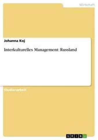 Interkulturelles Management: Russland