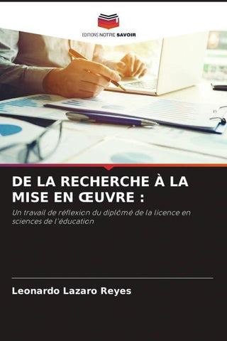 DE LA RECHERCHE À LA MISE EN ¿UVRE :