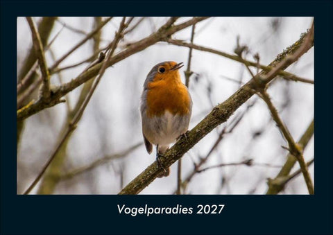 Vogelparadies 2027 Fotokalender DIN A4