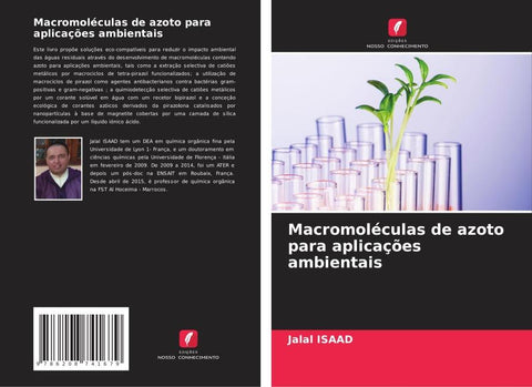 Macromoléculas de azoto para aplicações ambientais