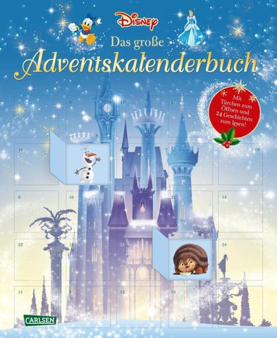 Disney: Das große Disney-Adventskalenderbuch - mit Türchen zum Öffnen