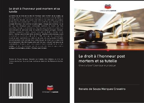 Le droit à l'honneur post mortem et sa tutelle