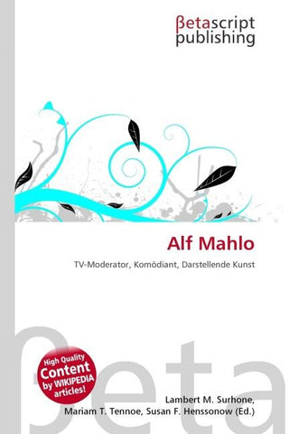 Alf Mahlo