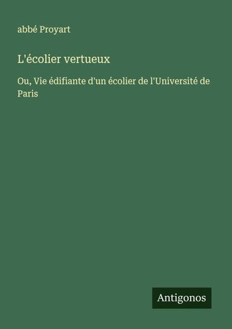 L'écolier vertueux