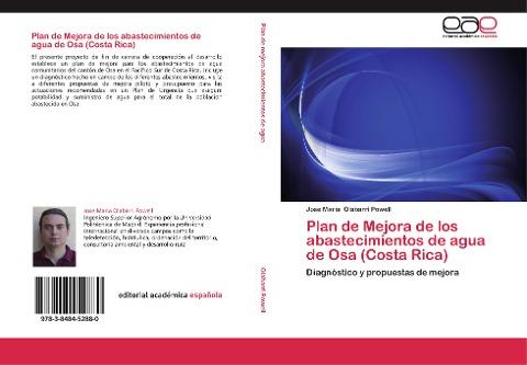 Plan de Mejora de los abastecimientos de agua de Osa (Costa Rica)