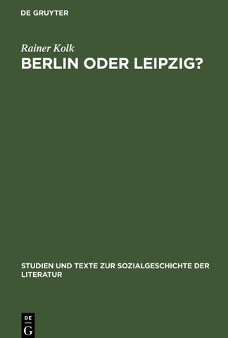 Berlin oder Leipzig?