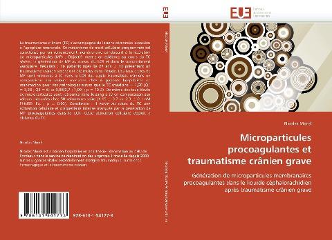 Microparticules procoagulantes et traumatisme crânien grave