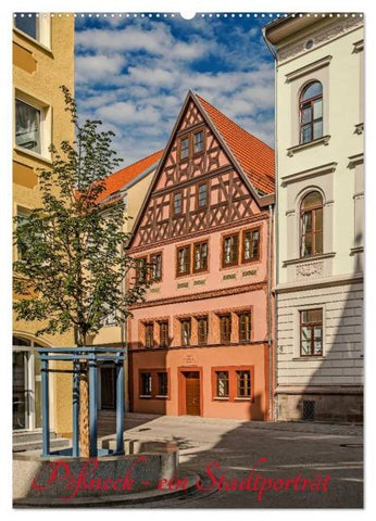 Pößneck - ein Stadtporträt (Wandkalender 2026 DIN A2 hoch), CALVENDO Monatskalender