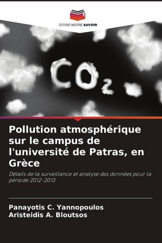 Pollution atmosphérique sur le campus de l'université de Patras, en Grèce