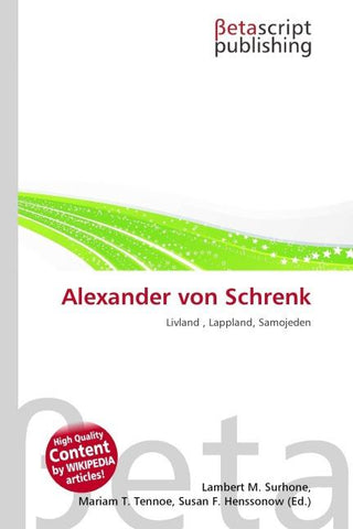 Alexander von Schrenk