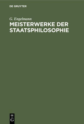 Meisterwerke der Staatsphilosophie