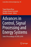 Advances in Control, Signal Processing and Energy Systems