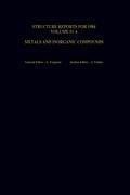 Structure Reports for 1984, Volume 51A