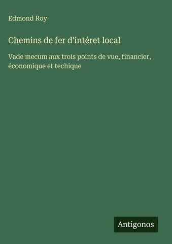 Chemins de fer d'intéret local