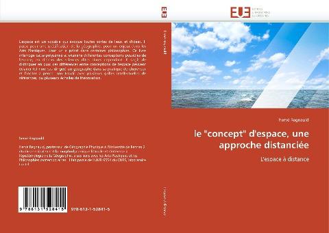 le "concept" d''espace, une approche distanciée