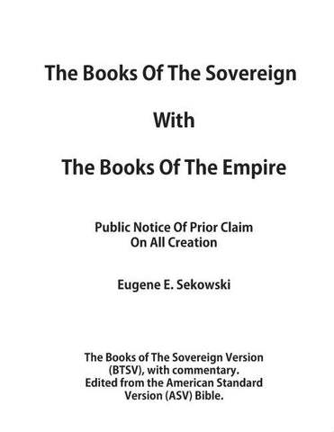 The Books of The Sovereign With The Books of The Empire