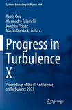 Progress in Turbulence X