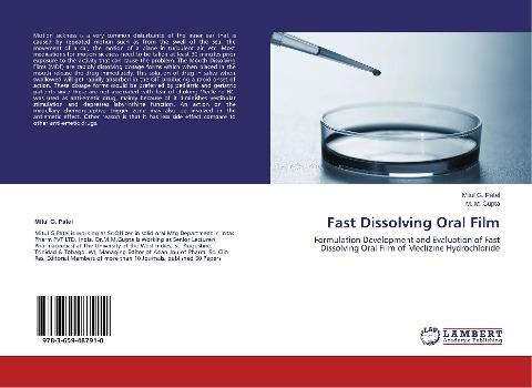 Fast Dissolving Oral Film