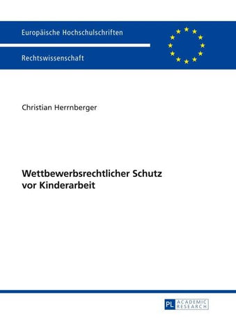 Wettbewerbsrechtlicher Schutz vor Kinderarbeit