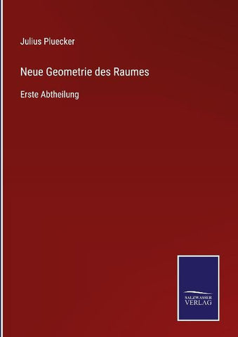 Neue Geometrie des Raumes